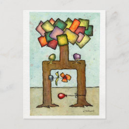 Cartão Postal Cartão-postal "Árvore de Casamento"