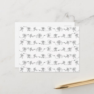 Cartão Postal Cartão-postal astronauta