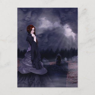 Cartão Postal Cartão-postal Até Mesmo Na Morte