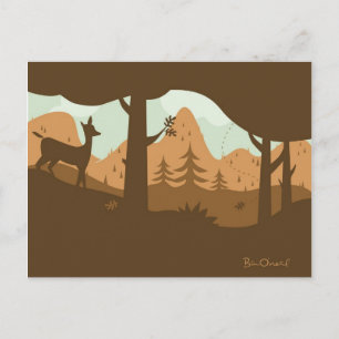Cartão Postal Cartão-postal Autumn Landscape