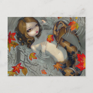 Cartão Postal Cartão-postal "Autumn Mermaid"