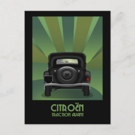 Cartão Postal Cartão-postal Avant Tração Citroen