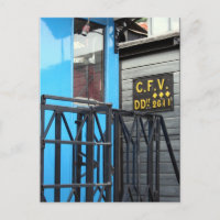 Cartão-postal Azul Mastrou