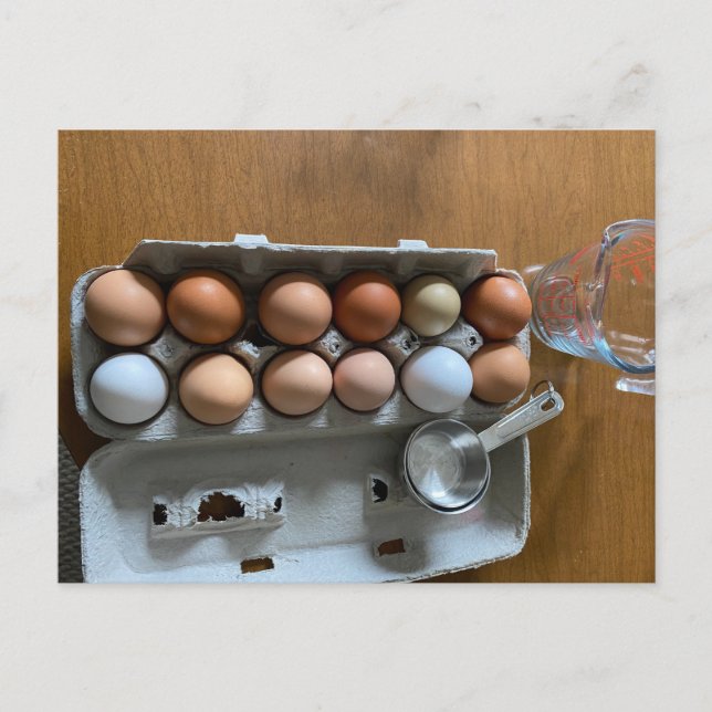 Cartão Postal Cartão-postal Baking (Frente)