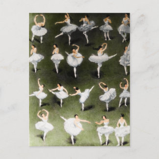 Cartão Postal Cartão-postal Ballerinas