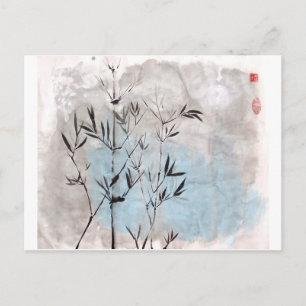 Cartão Postal Cartão-postal Bamboo Moonlight