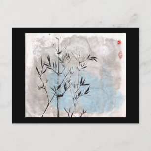 Cartão Postal Cartão-postal Bamboo Moonlight