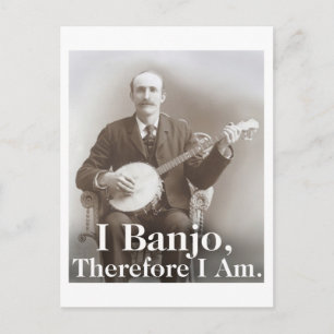 Cartão Postal Cartão-postal Banjo