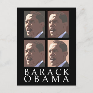 Cartão Postal Cartão-postal Barack Obama