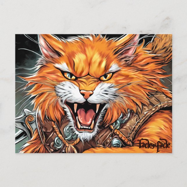 Cartão Postal Cartão-postal Barkley Barbarian (Frente)