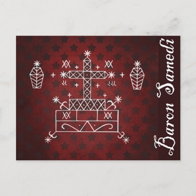 Cartão Postal Cartão-postal Baron Samedi (Frente)