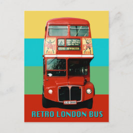 Cartão Postal Cartão-postal Barramento de Londres Retroativa
