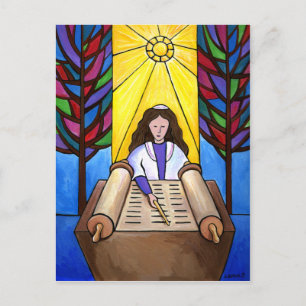 Cartão Postal Cartão-postal Bat Mitzvah