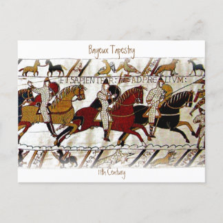 Cartão Postal Cartão-postal Bayeux Tapeçaria a4