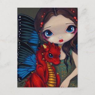 Cartão Postal Cartão-postal "Bebê Red Dragon"