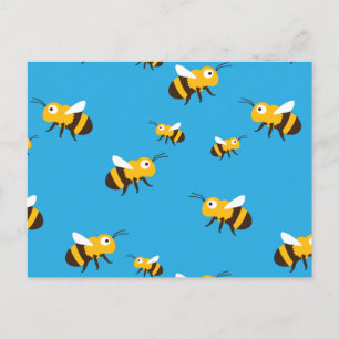 Cartão Postal Cartão-postal Bee