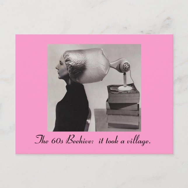 Cartão Postal Cartão-postal Beehive Hairdo, 60 (Frente)