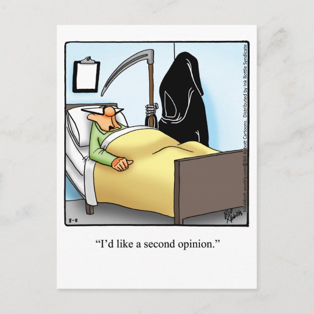 Cartão Postal Cartão-postal bem-humor (Frente)