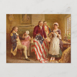 Cartão Postal Cartão-postal Betsy Ross