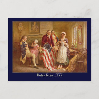 Cartão Postal Cartão-postal Betsy Ross