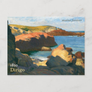 Cartão Postal Cartão-postal Bicentenário Maine Forever (simple