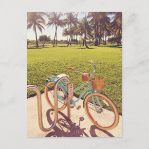 Cartão Postal Cartão-postal Bicicleta Miami