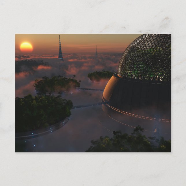 Cartão Postal Cartão-postal Biodome (Frente)