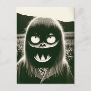 Cartão Postal Cartão-postal Bizarre Halloween