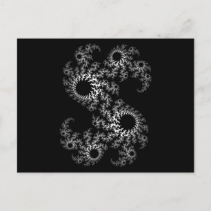 Cartão Postal Cartão-postal Black and White Julia 324048