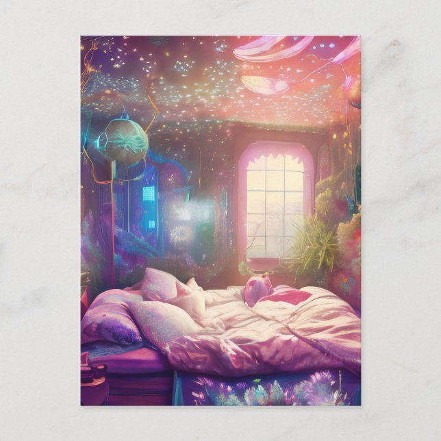 Cartão Postal Cartão-postal Bohemian Plant Lovers (Frente)