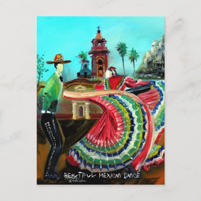 Cartão Postal Cartão-postal BONITO MEXICAN DANCE (Frente)