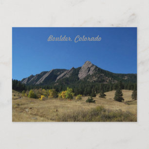 Cartão Postal Cartão-postal Boulder Colorado