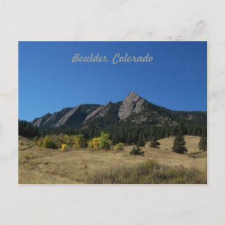 Cartão Postal Cartão-postal Boulder Colorado