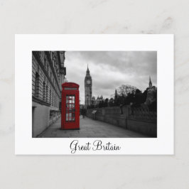 Cartão Postal Cartão-postal branco britânico