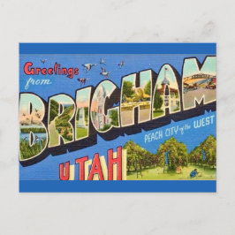 Cartão Postal Cartão-postal Brigham Utah