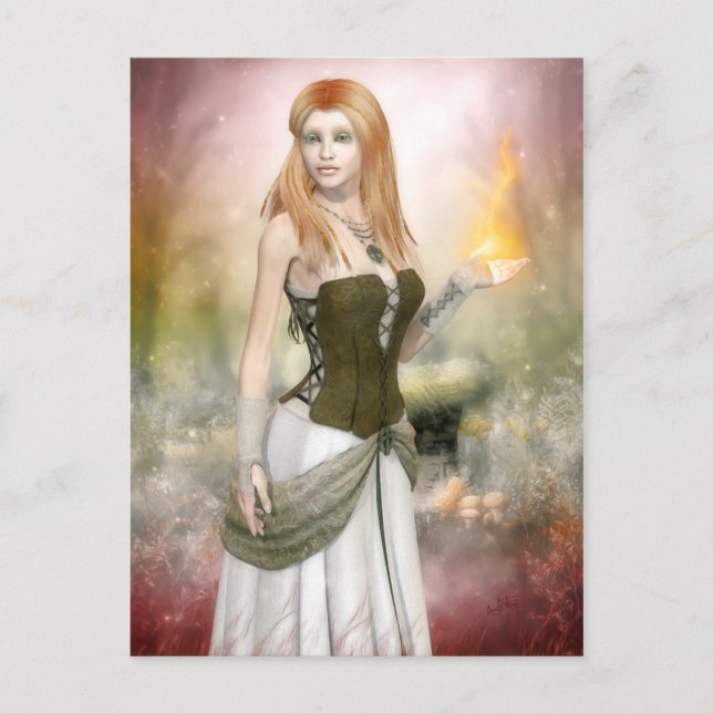Cartão Postal Cartão-postal Brighid (Frente)