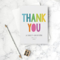 Cartão-postal Bright do Tipo Arco-Íris 2022