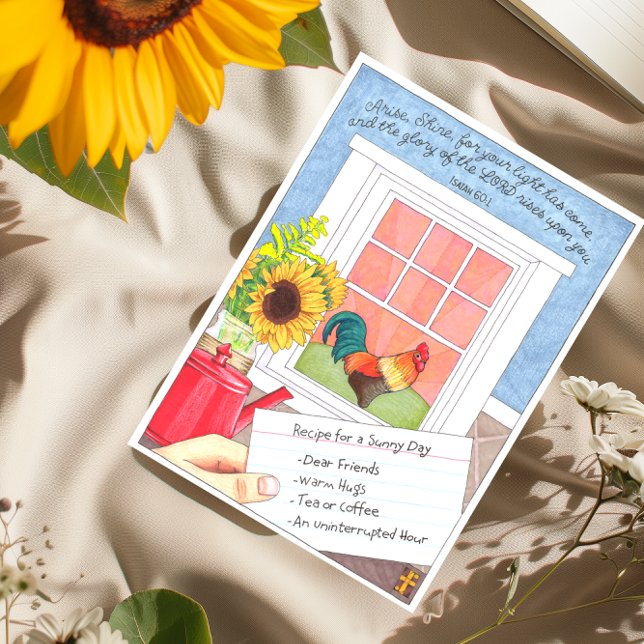 Cartão Postal Cartão-postal brilhante para suscitação (Criador carregado)