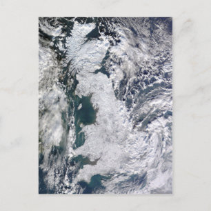 Cartão Postal Cartão-postal britânico congelado