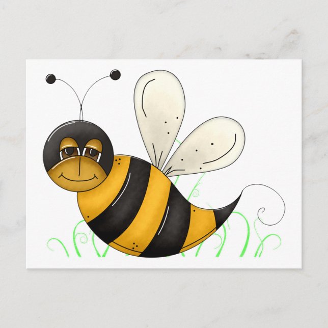 Cartão Postal Cartão-postal Bumble Bee (Frente)