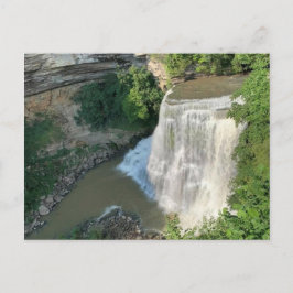 Cartão Postal Cartão-postal Burgess Falls