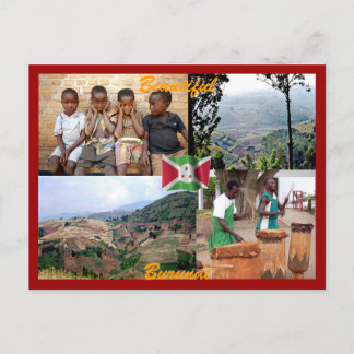 Cartão Postal Cartão-postal Burundi