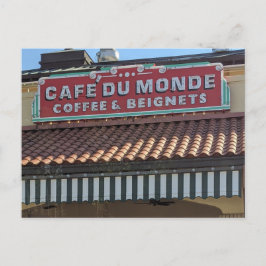 Cartão Postal Cartão-postal Café Du Monde Beignet