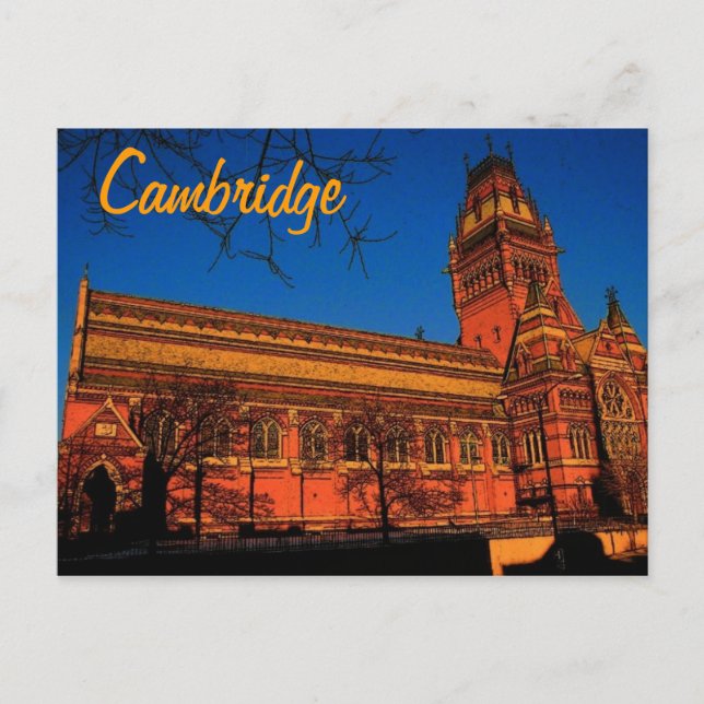 Cartão Postal Cartão-postal Cambridge (Frente)