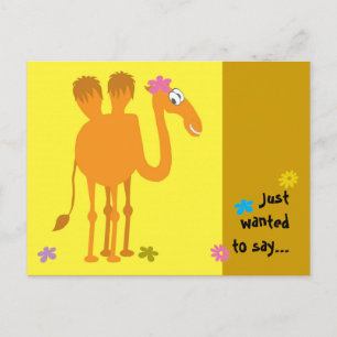 Cartão Postal Cartão-postal Camel