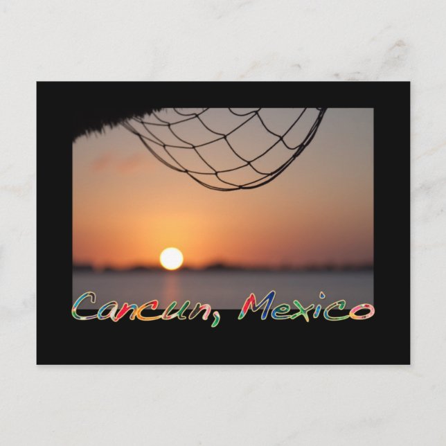 Cartão Postal Cartão-postal Cancun Mexico (Frente)