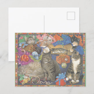 Cartão Postal Cartão-postal Cat