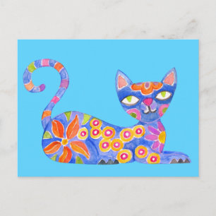 Cartão Postal Cartão-postal Cat Alebrije