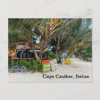 Cartão Postal Cartão-postal Caye Caulker