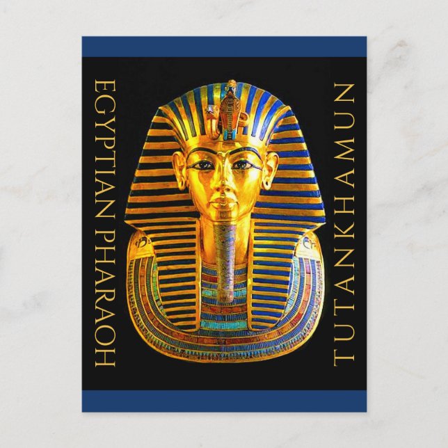 Cartão Postal Cartão-postal centenário de descoberta TUTANKHAMUN (Frente)